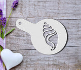 Sea life Stencil Set #2, Cookie and Cake stencils 4" and 6"