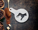 Stencils for cookies "Dog" Set of 5 #1, stencils 4" and 6"