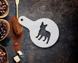 Stencils for cookies "Dog" Set of 5 #2, stencils 4" and 6"