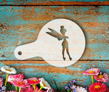 Stencils for coffee and cookies "Fairy" Set of 5, stencils 4" and 6"