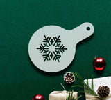 Stencils set "Snowflakes"of 5, stencils 4"x6" Christmas/Winter Reusable Plastic Stencil