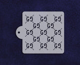 Logo Gucci Pattern Stencil
