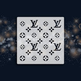 LV square pattern stencil