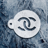 Chanel Stencil 4"x4" nr. 12