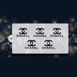 Chanel Logo Pattern Stencil #2