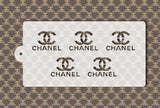 Chanel Logo Pattern Stencil #2