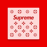 Supreme LV template square stencil