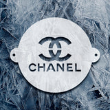 Large Chanel Logo Stencil