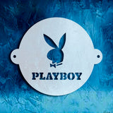 Plaboy Large Logo Stencil