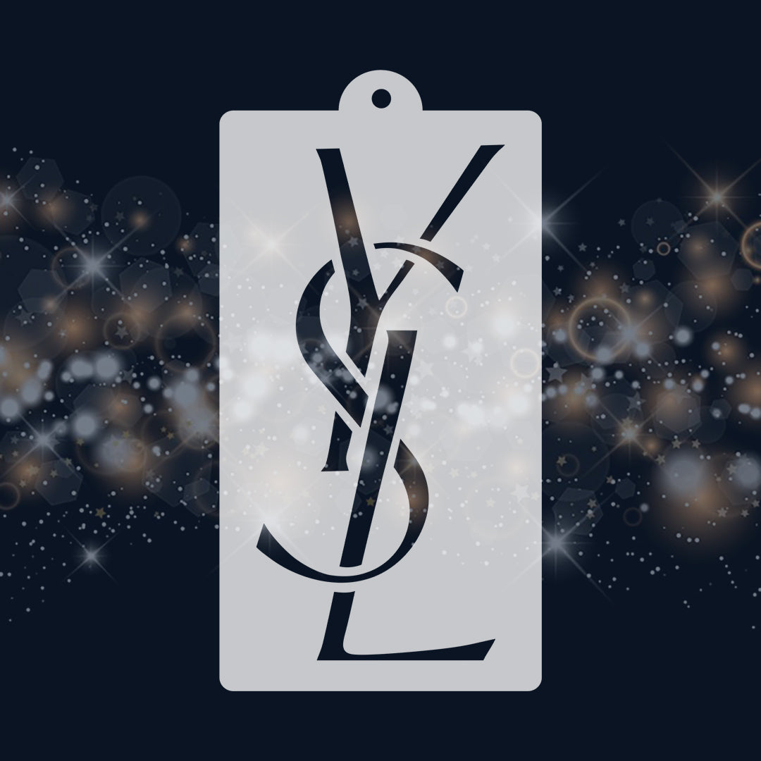 Yves Saint Laurent stencil Logo nr.36