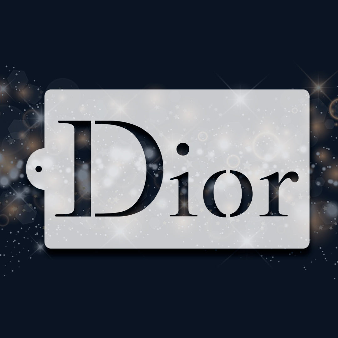 Dior lettering Stencil - Main Image