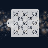 Logo Gucci Pattern Stencil