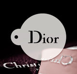 Dior Stencil 4"x4" nr. 49