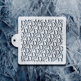 Dior Pattern Stencil