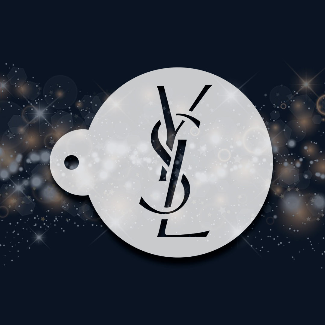 YSL Logo Hot Drink Coffee Stencil – Etch Twenty Eight