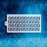 Fendi Pattern Stencil Logo
