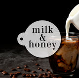 Milk and Honey Cake Stencil 4"x4" nr. 59