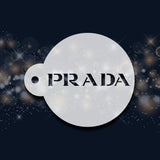 Prada Logo Stencil 4"x4" nr. 66
