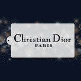 Christian Dior Pattern Stencil 6"x12", nr. 69