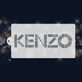 Kenzo lettering Stencil  6"x11" nr. 80