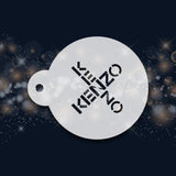 Kenzo logo stencil 4"х4", nr. 81