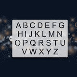 Alphabet Stencils - Letter Stencils - Planner Stencil