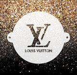Large LV Logo Stencil