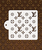 Louis Vuitton Square Pattern Stencil