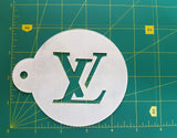 LV logo stencil 4"х4" nr. 2