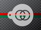 Gucci Stencil 4"x4" nr. 25