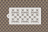 Chanel Pattern Stencil Logo
