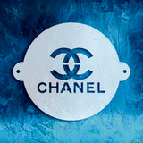Large Chanel Logo Stencil