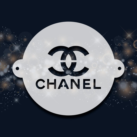 Large Chanel Logo Stencil
