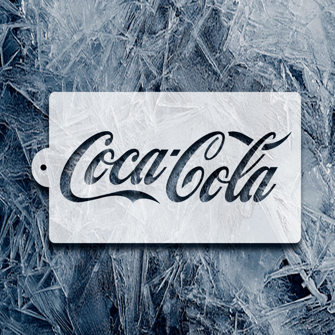 Stencil Coca Cola Logo G285 COCA COLA – Mr. Mike's Metal Art