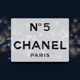 Chanel #5 Stencil 4.7"x6.3" nr. 57