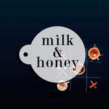 Milk and Honey Cake Stencil 4"x4" nr. 59