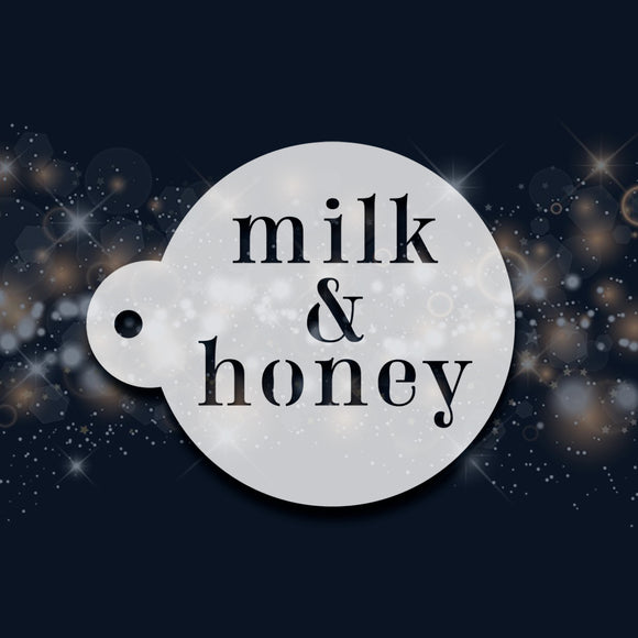 Milk and Honey Cake Stencil 4