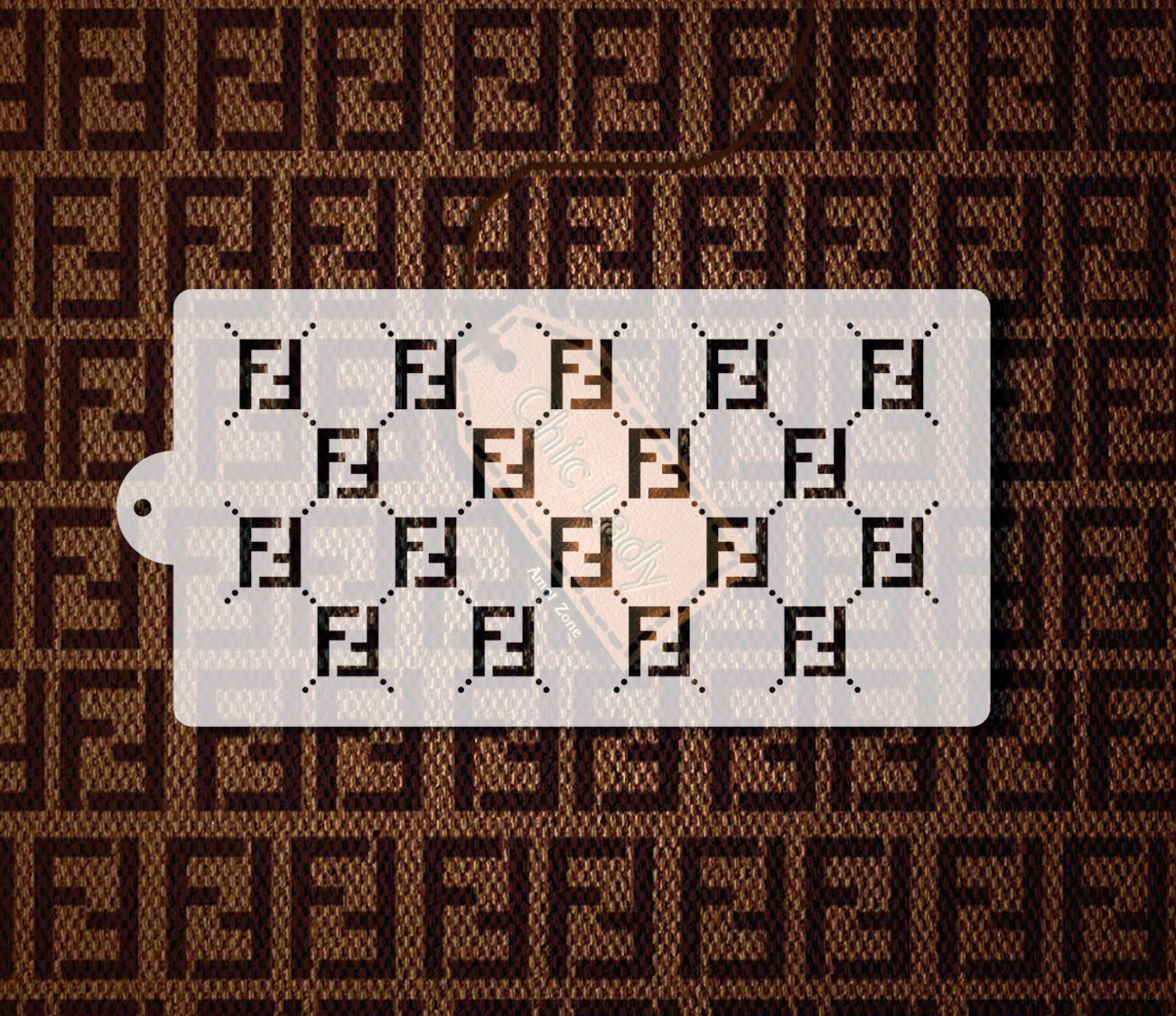 Fendi Design Pattern Fendi Pattern Wallpaper