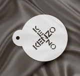 Kenzo logo stencil 4"х4", nr. 81