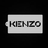 Kenzo lettering Stencil 6"x11" nr. 82