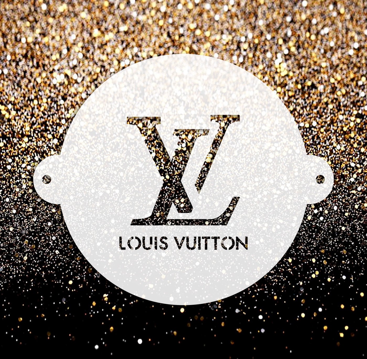 Big Louis Vuitton Stencil For Wall