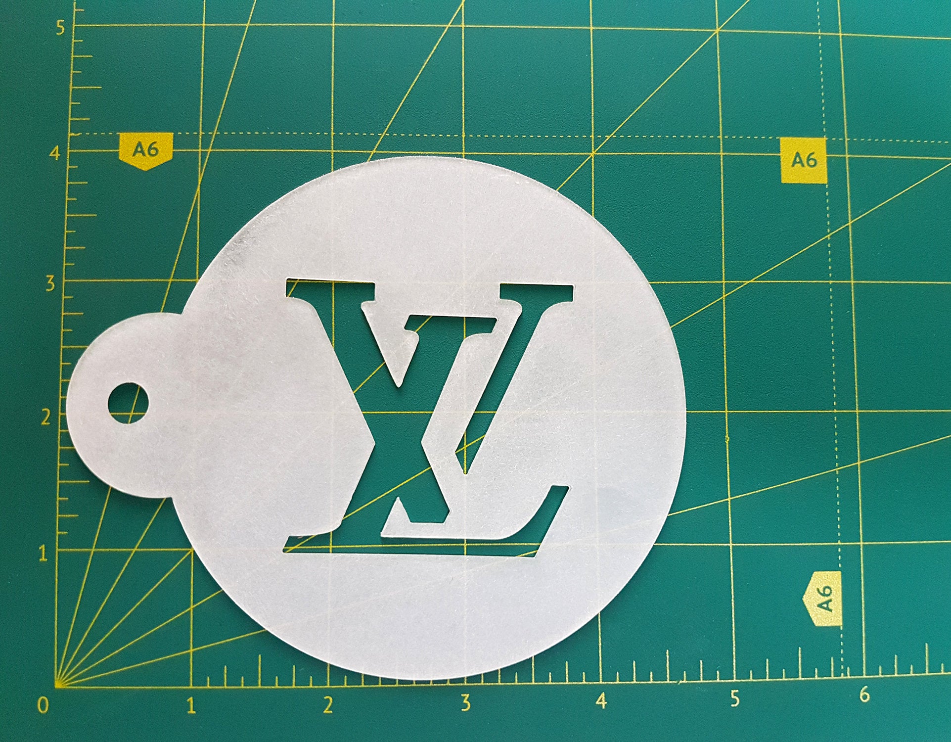 Large LV Logo Stencil – luxgiftz