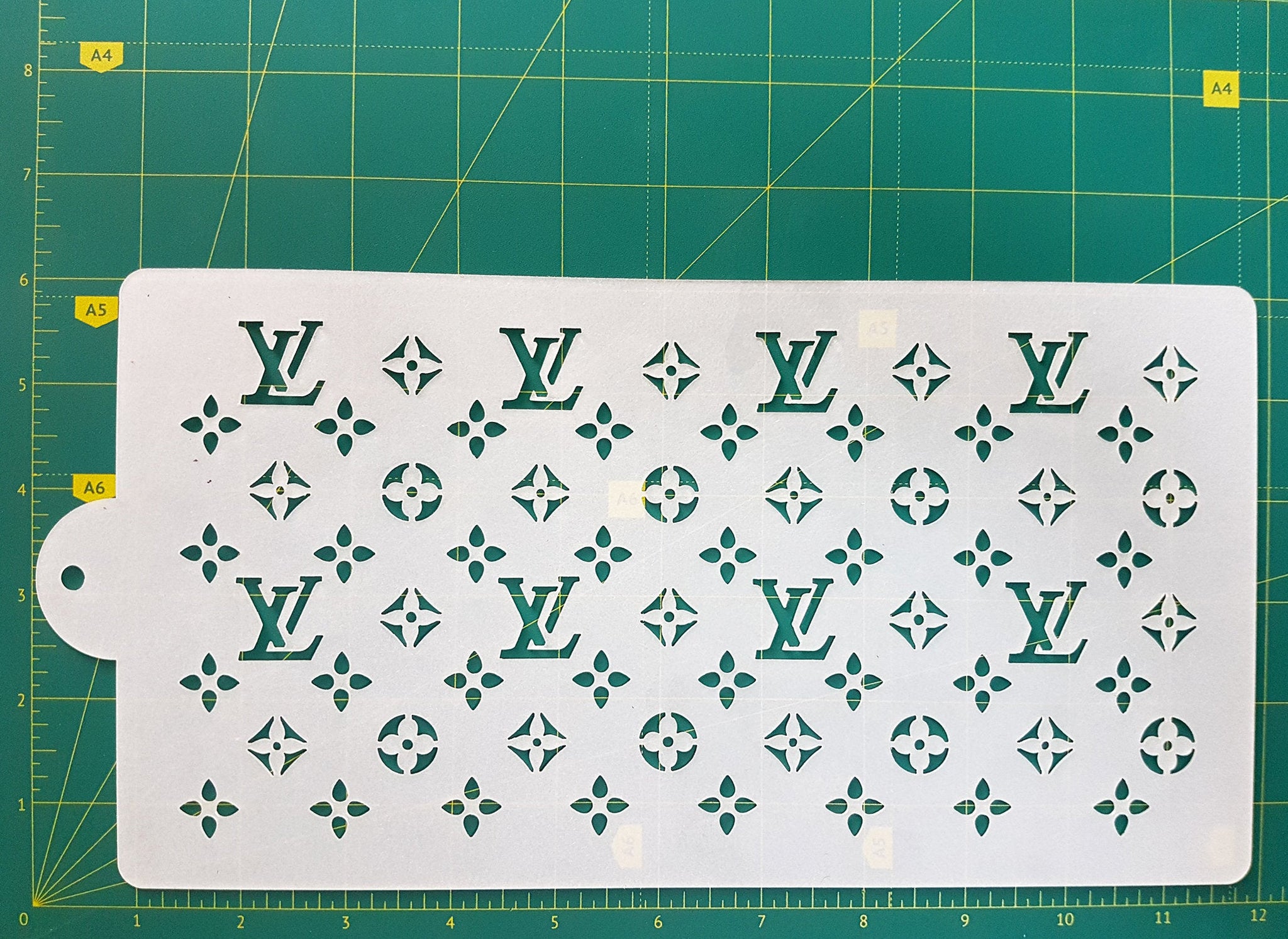 LV Pattern Stencil – luxgiftz
